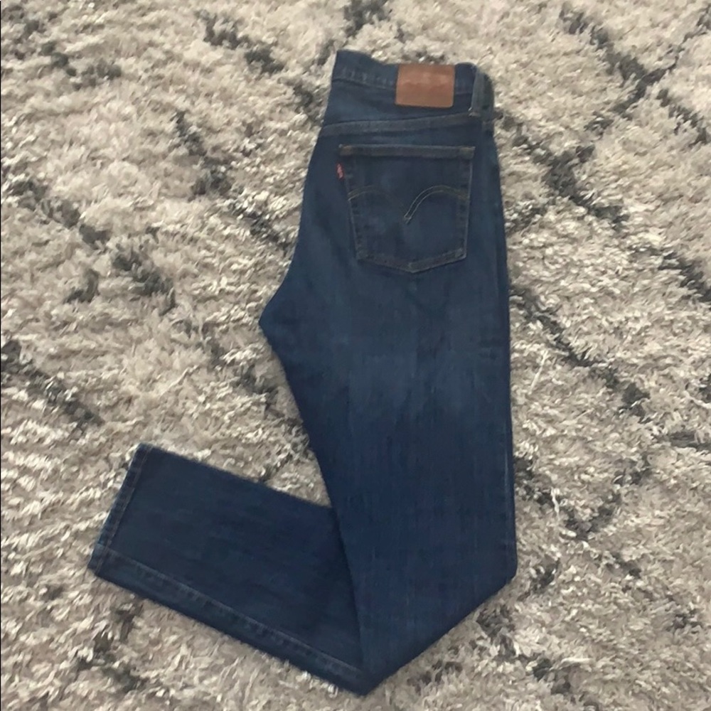 Levi’s 501 Skinny Button Fly Jeans